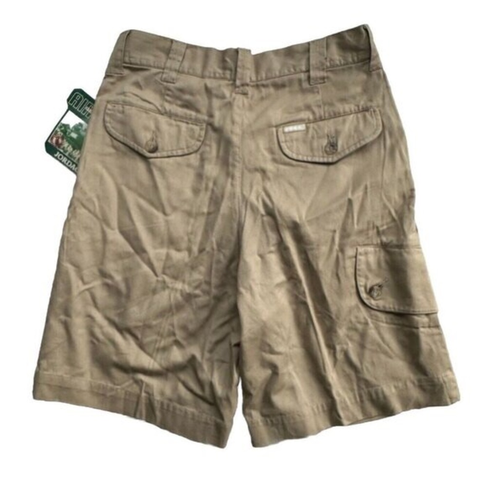 Women Tan Cargo Shorts